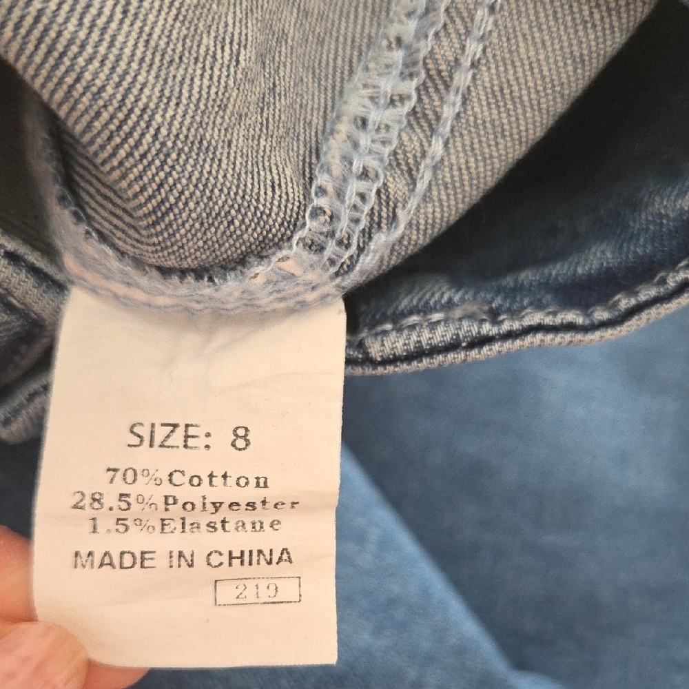 Sidefeel Women's Wide Leg Jeans High Waisted Stretchy Straight Leg - Never Worn - Picture 12 of 14
